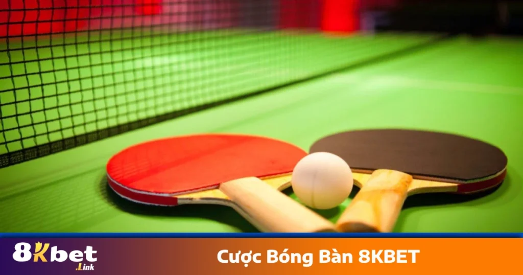Cược Bóng Bàn 8KBET - Cách Đặt Cược Môn Thể Thao Tốc Độ 1 Các loại kèo cược bóng bàn phổ biến trên 8KBET
