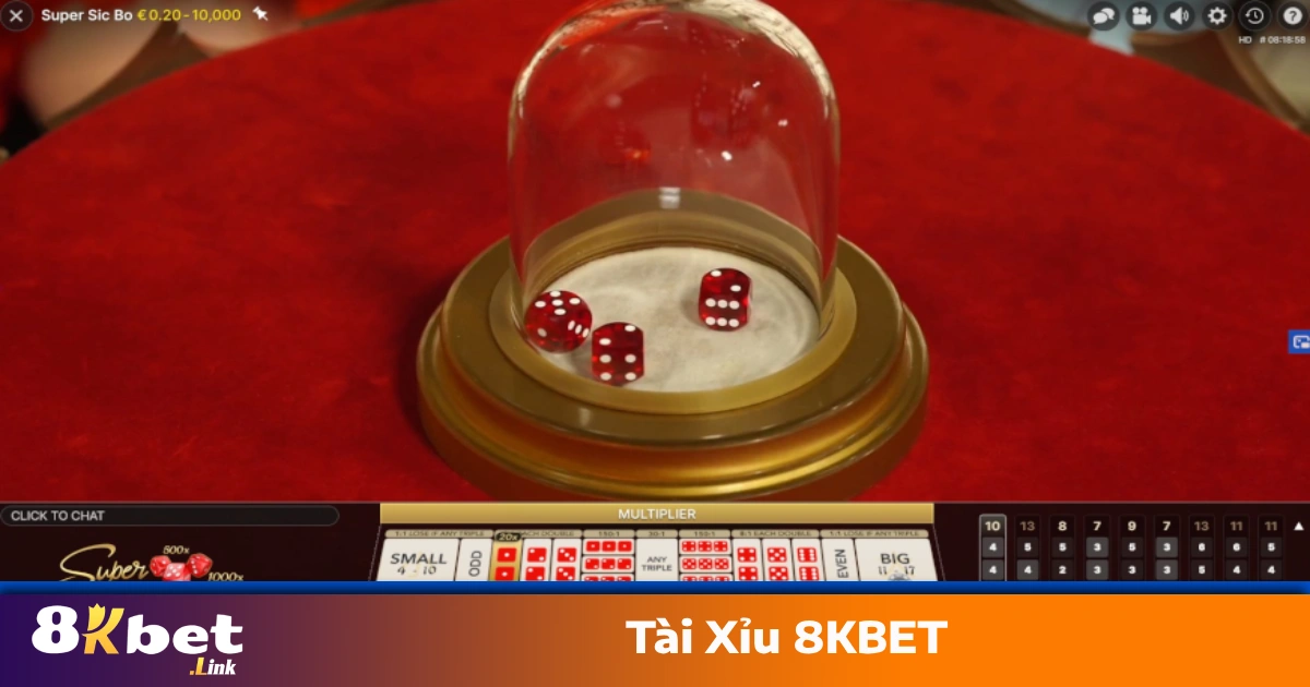 Tài Xỉu 8KBET – Game Đổi Thưởng Nhanh, Cược Dễ Trúng 4 Bí Kíp Chơi Tài Xỉu Để Tăng Xác Suất Chiến Thắng