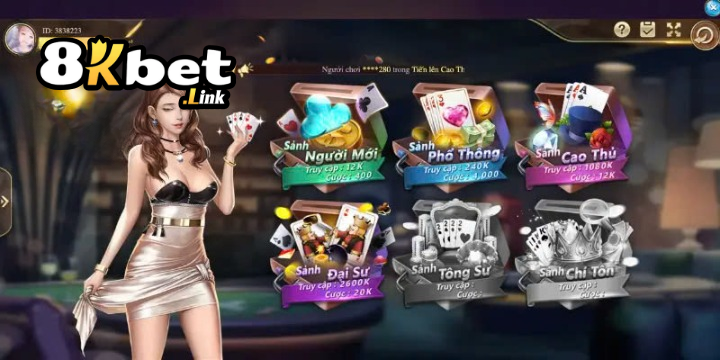 Tính tiền phạt thưởng khi đánh bài tiến lên đếm lá tại 8Kbet 