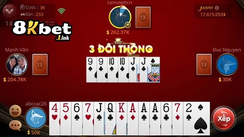 Luật chơi đơn giản nhưng đòi hỏi người chơi phải nắm rõ cách sắp xếp bài